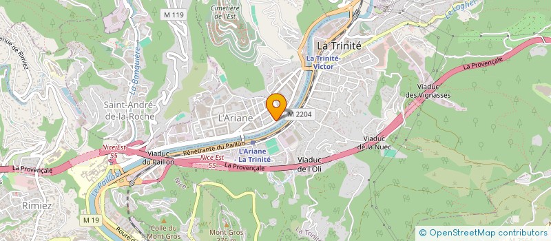 localisation de l'entreprise MONSIEUR MOHAMED FERNANE  NICE
