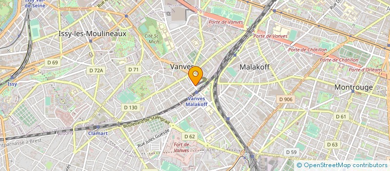 localisation de l'entreprise MONSIEUR MOHAMED FEROUANI à VANVES