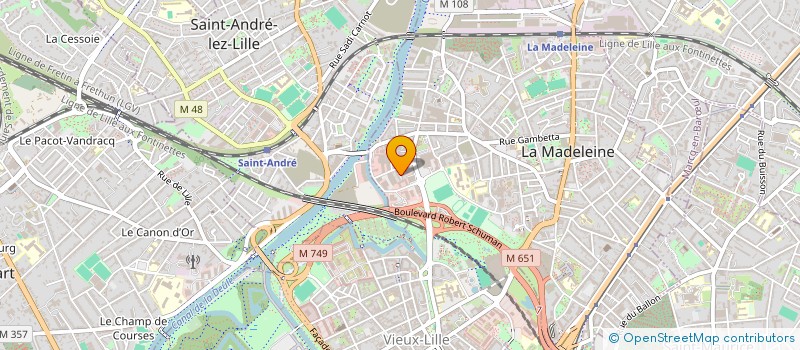 localisation de l'entreprise MONSIEUR MOHAMED FERTAKH à LA MADELEINE