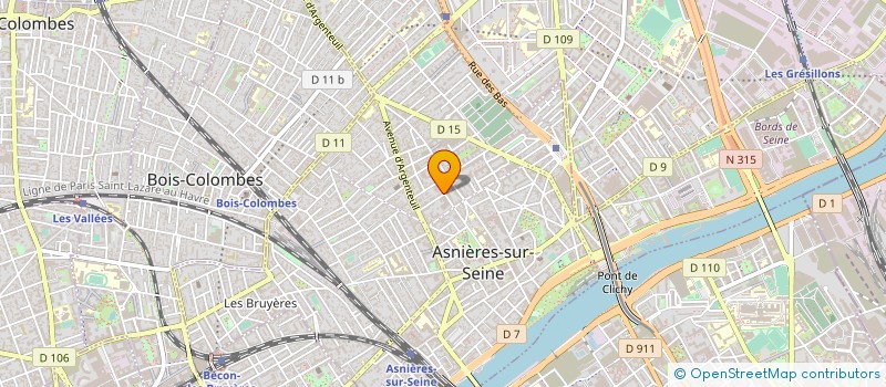 localisation de l'entreprise MONSIEUR MOHAMED FETHALLAH  ASNIERES-SUR-SEINE