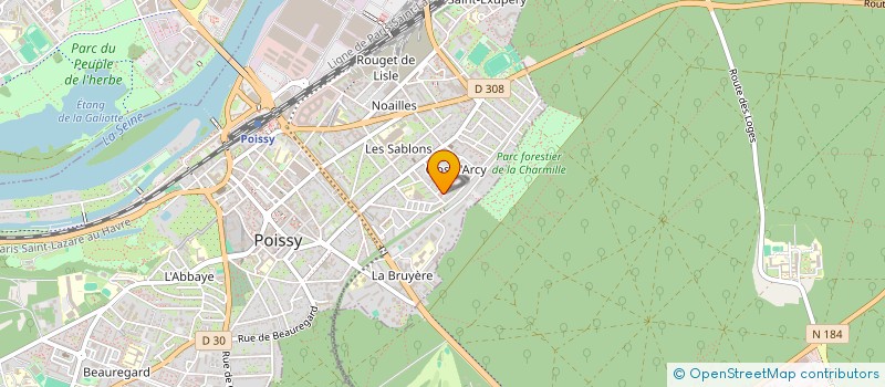 localisation de l'entreprise MONSIEUR MOHAMED FETTAH à POISSY