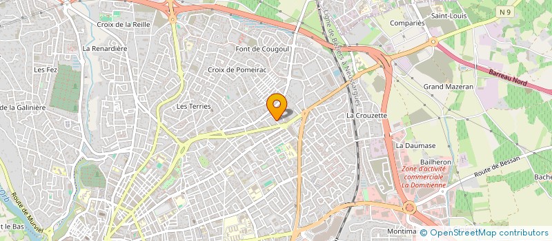 localisation de l'entreprise MONSIEUR MOHAMED FISSOUNE à BEZIERS