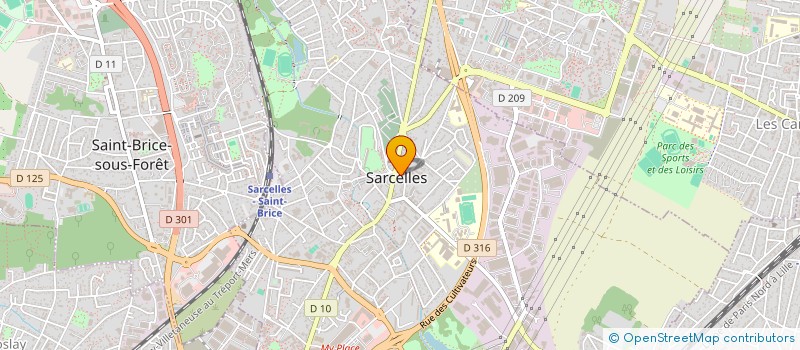 localisation de l'entreprise MONSIEUR MOHAMED FITOURI à SARCELLES