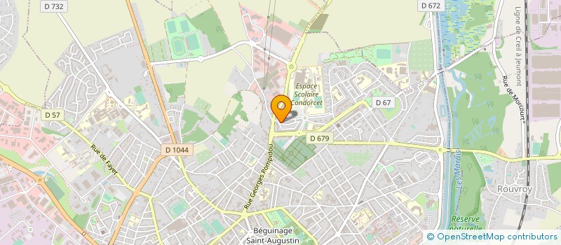 localisation de l'entreprise MONSIEUR MOHAMED FOFANA à SAINT-QUENTIN