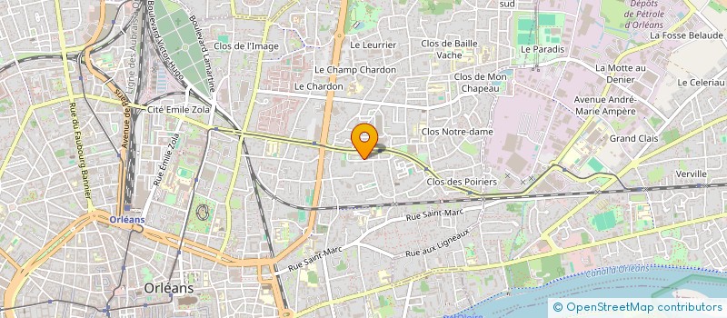localisation de l'entreprise MONSIEUR MOHAMED FOFANA à ORLEANS
