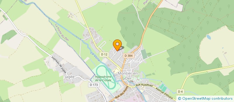 localisation de l'entreprise MONSIEUR MOHAMED FOFANA  LA PORTE DU DER