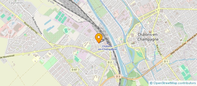 localisation de l'entreprise MONSIEUR MOHAMED FOFANAH  CHALONS-EN-CHAMPAGNE