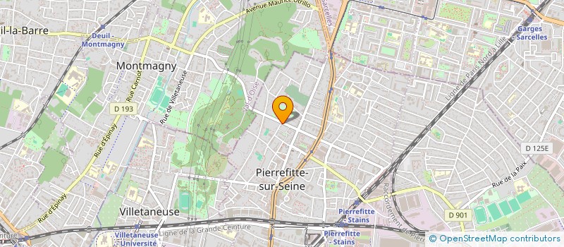 localisation de l'entreprise MONSIEUR MOHAMED FOUAJI à PIERREFITTE-SUR-SEINE
