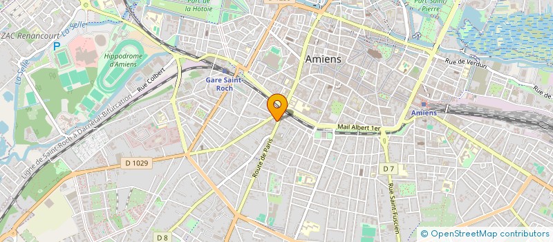 localisation de l'entreprise MONSIEUR MOHAMED FOUCHANE  AMIENS