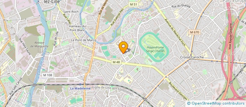 localisation de l'entreprise MONSIEUR MOHAMED FRADJ à MARCQ-EN-BARŒUL