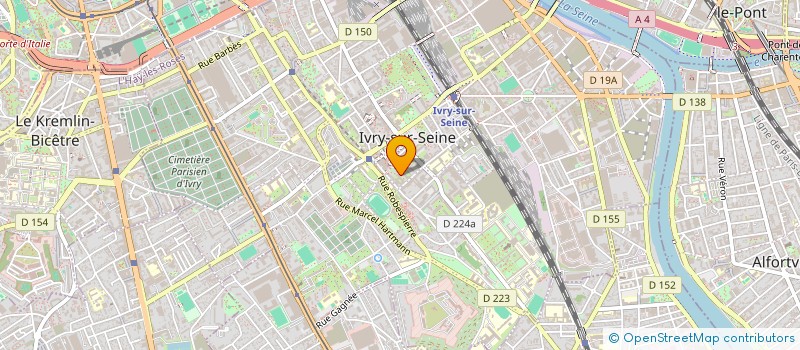 localisation de l'entreprise MONSIEUR MOHAMED FRIKHA  IVRY-SUR-SEINE