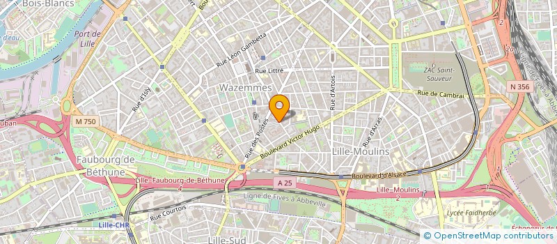 localisation de l'entreprise MONSIEUR MOHAMED GACI à LILLE