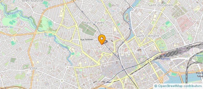 localisation de l'entreprise MONSIEUR MOHAMED GACI à NANTES