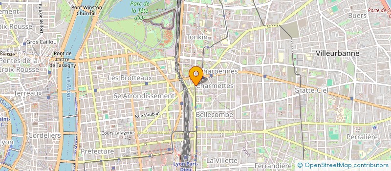 localisation de l'entreprise MONSIEUR MOHAMED GAHFIF  LYON