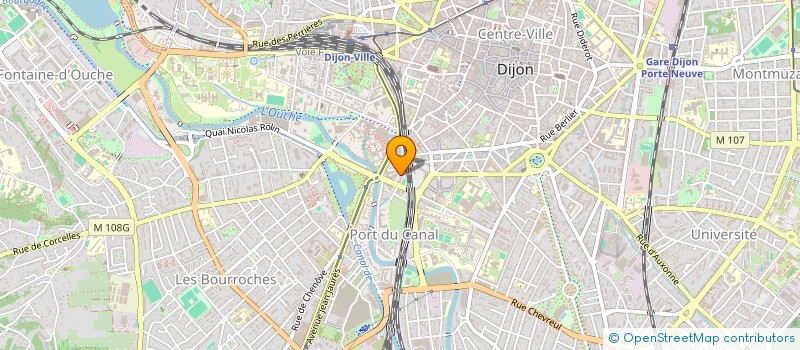 localisation de l'entreprise MONSIEUR MOHAMED GANA à DIJON