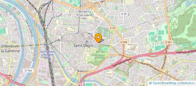 localisation de l'entreprise MONSIEUR MOHAMED GAOUA  SAINT-DENIS