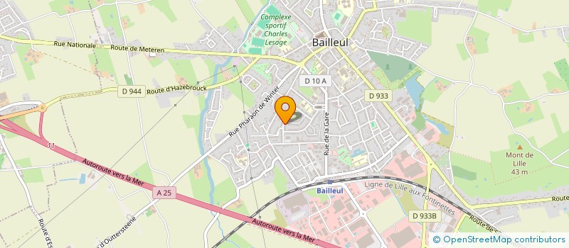 localisation de l'entreprise MONSIEUR MOHAMED GARA à BAILLEUL