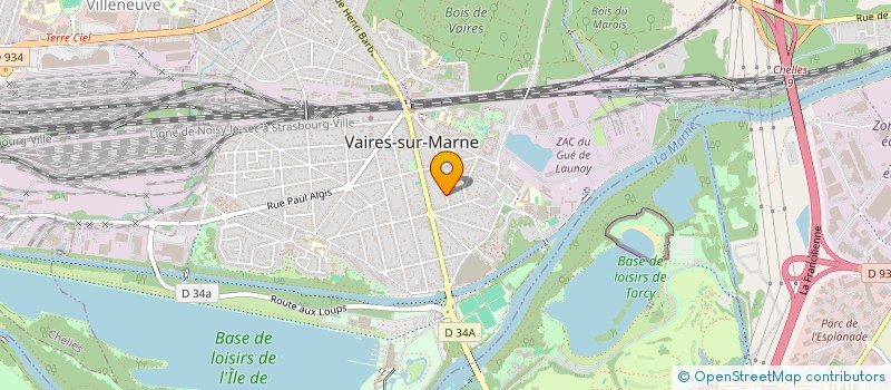 localisation de l'entreprise MONSIEUR MOHAMED GARES  VAIRES-SUR-MARNE