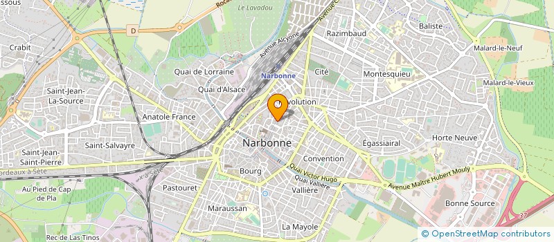 localisation de l'entreprise MONSIEUR MOHAMED GARGOUM à NARBONNE