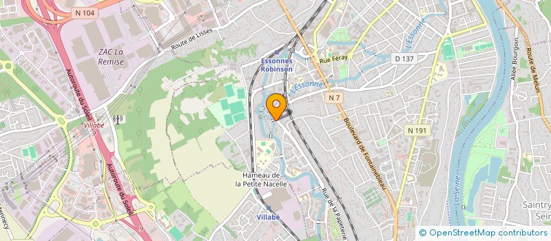 localisation de l'entreprise MONSIEUR MOHAMED GASMI à CORBEIL-ESSONNES