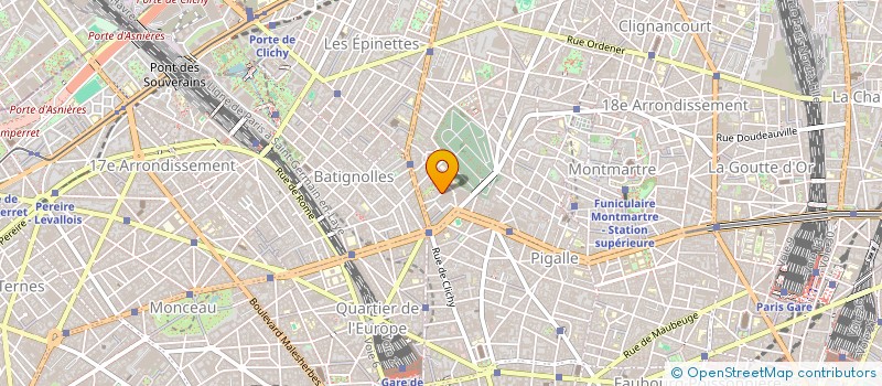 localisation de l'entreprise MONSIEUR MOHAMED GASSAMA  PARIS