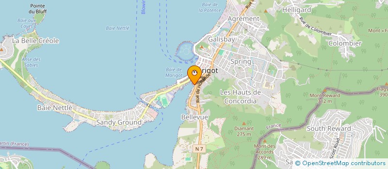 localisation de l'entreprise MONSIEUR MOHAMED GASSAMA  SAINT MARTIN