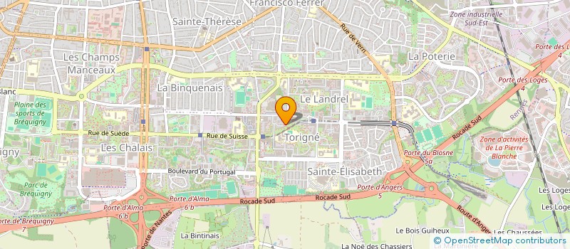 localisation de l'entreprise MONSIEUR MOHAMED GASSAMA  RENNES