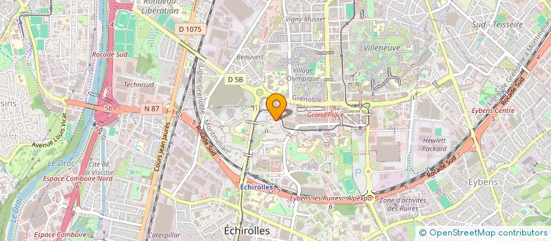 localisation de l'entreprise MONSIEUR MOHAMED GASSAMA à ECHIROLLES