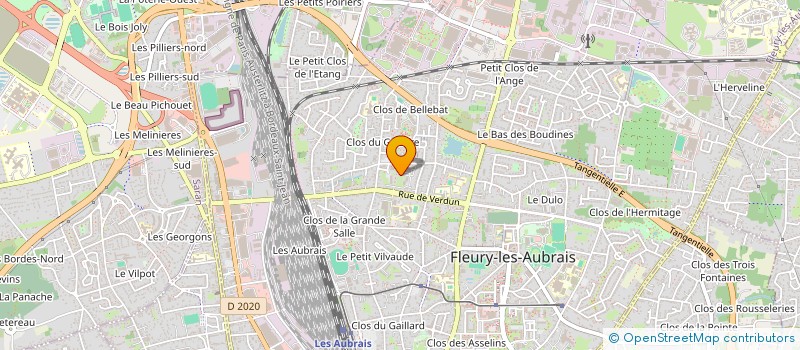 localisation de l'entreprise MONSIEUR MOHAMED GASSAMA à FLEURY-LES-AUBRAIS
