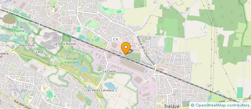 localisation de l'entreprise MONSIEUR MOHAMED GASSAMA  TRELAZE