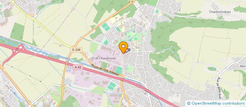 localisation de l'entreprise MONSIEUR MOHAMED GASSOUMI  BOURGOIN-JALLIEU