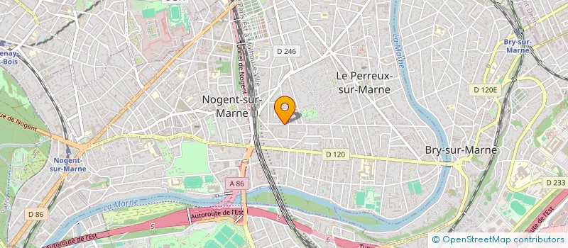 localisation de l'entreprise MONSIEUR MOHAMED GASSOUMI  LE PERREUX-SUR-MARNE