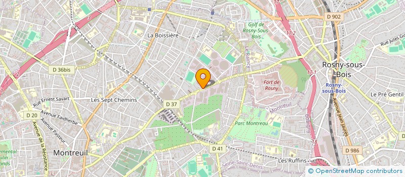 localisation de l'entreprise MONSIEUR MOHAMED GAZAH à MONTREUIL