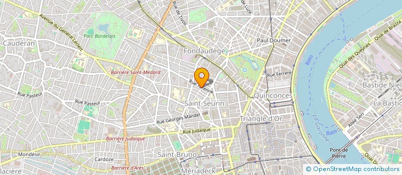 localisation de l'entreprise MONSIEUR MOHAMED GAZAOUI à BORDEAUX