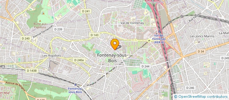 localisation de l'entreprise MONSIEUR MOHAMED GDACHE à FONTENAY-SOUS-BOIS