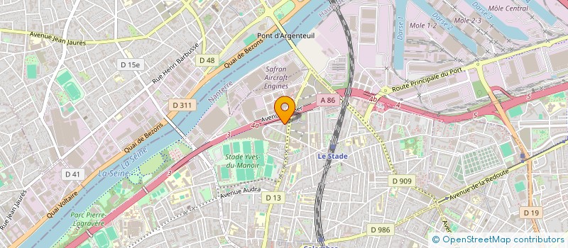 localisation de l'entreprise MONSIEUR MOHAMED GHADDAB à COLOMBES