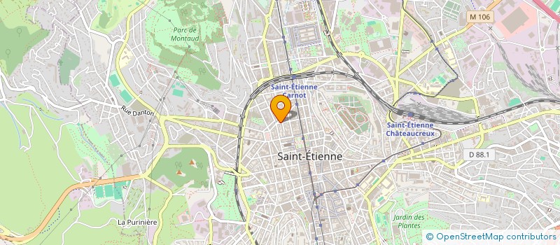 localisation de l'entreprise MONSIEUR MOHAMED GHAMAD à SAINT-ETIENNE