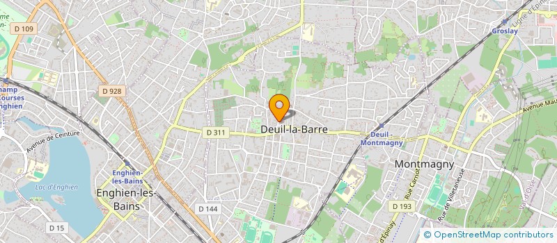 localisation de l'entreprise MONSIEUR MOHAMED GHAMLOULI à DEUIL-LA-BARRE