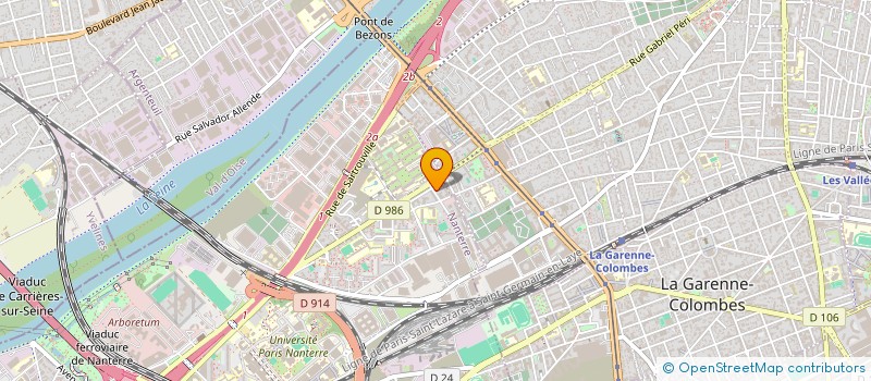 localisation de l'entreprise MONSIEUR MOHAMED GHANEM  NANTERRE