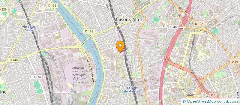 localisation de l'entreprise MONSIEUR MOHAMED GHANEM  ALFORTVILLE