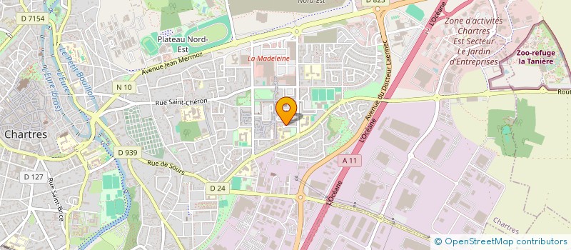 localisation de l'entreprise MONSIEUR MOHAMED GHARBI à CHARTRES