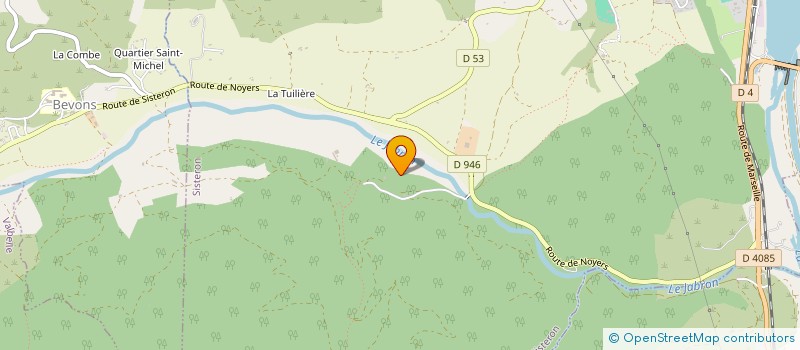 localisation de l'entreprise MONSIEUR MOHAMED GHASSINE  SISTERON