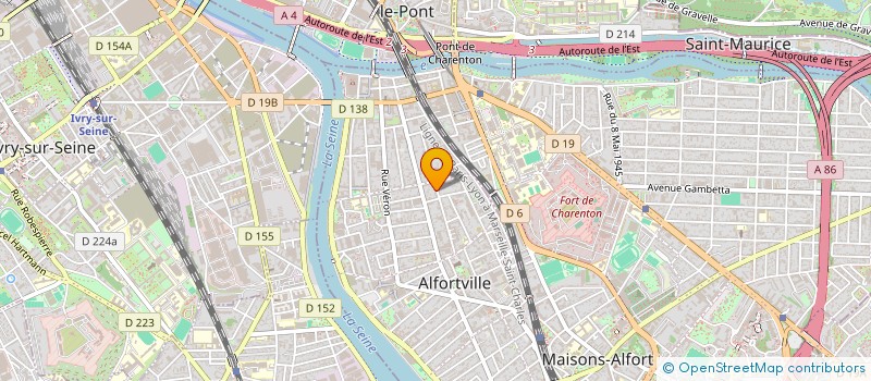 localisation de l'entreprise MONSIEUR MOHAMED GHEBRID à ALFORTVILLE