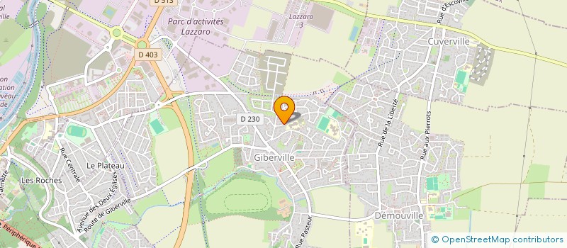 localisation de l'entreprise MONSIEUR MOHAMED GHEFFAR  GIBERVILLE