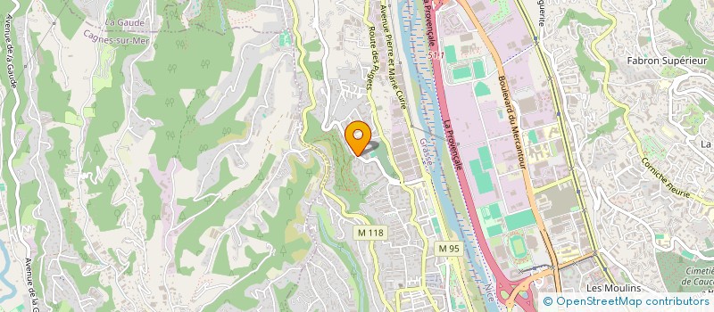 localisation de l'entreprise MONSIEUR MOHAMED GHEMARI  SAINT-LAURENT-DU-VAR