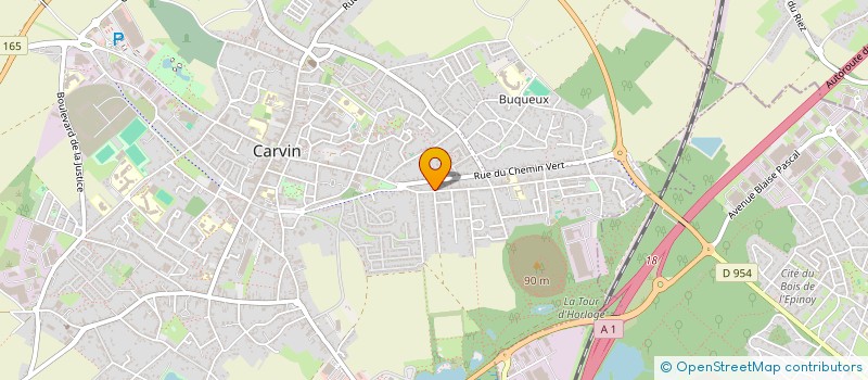 localisation de l'entreprise MONSIEUR MOHAMED GHEZZAL  CARVIN