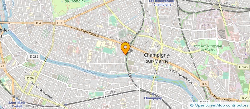 localisation de l'entreprise MONSIEUR MOHAMED GHILES à CHAMPIGNY-SUR-MARNE