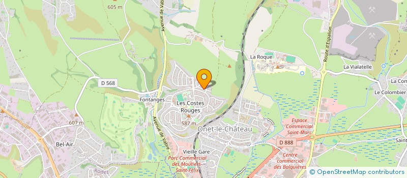 localisation de l'entreprise MONSIEUR MOHAMED GHILIS  ONET-LE-CHATEAU