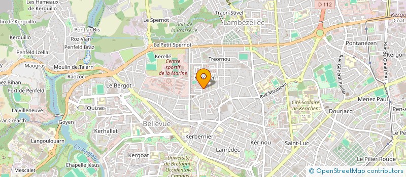 localisation de l'entreprise MONSIEUR MOHAMED GHODHBANI à BREST