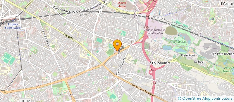 localisation de l'entreprise MONSIEUR MOHAMED GHOGHO EL GHEMARI à ANGERS